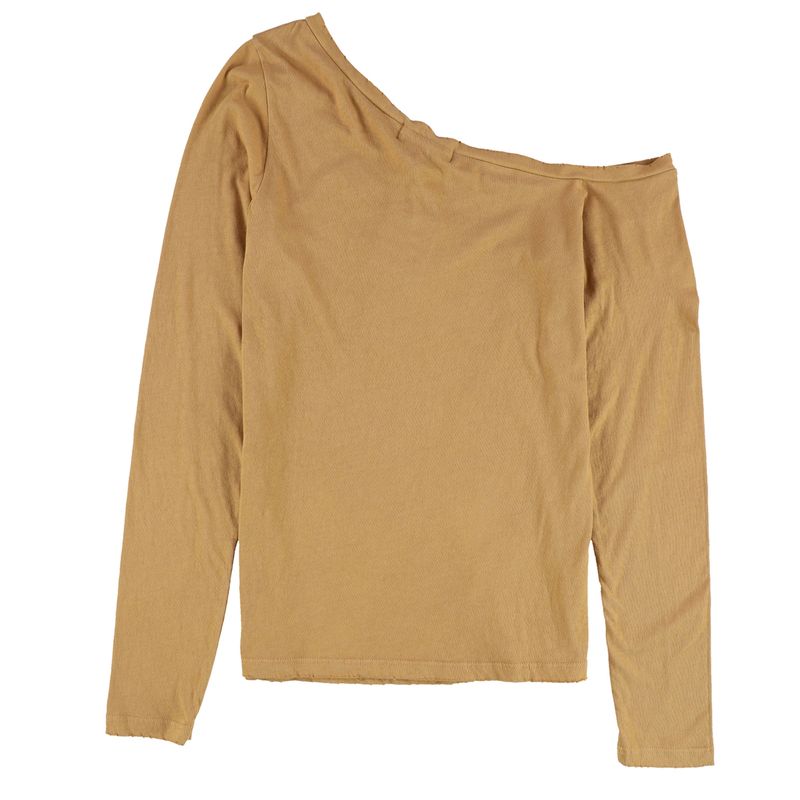NPhilanthropy Womens Eero Henley Shirt Brown S Dm